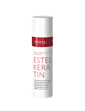 Кератиновая вода для волос Estel Professional ThermoKeratin PflegeSpray