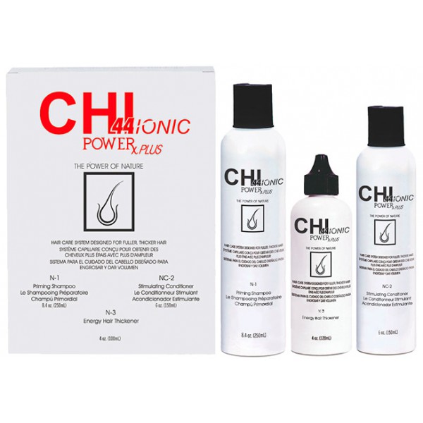 Набор против выпадения и для восстановления нормальных и тонких волос CHI 44 Ionic Power Plus For Normal and Fine Hair