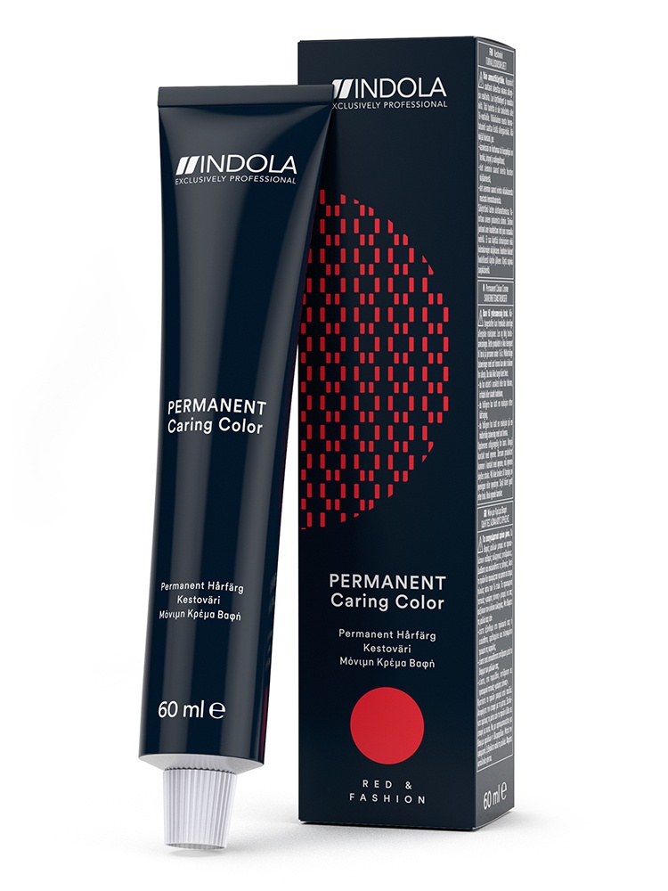 Стойкая краска для волос Indola Profession Permanent Caring Color Red&Fashion