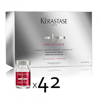 Интенсивный уход ампулы против выпадения волос Kerastase Specifique Cure Anti-Chute Intensive Treatment 