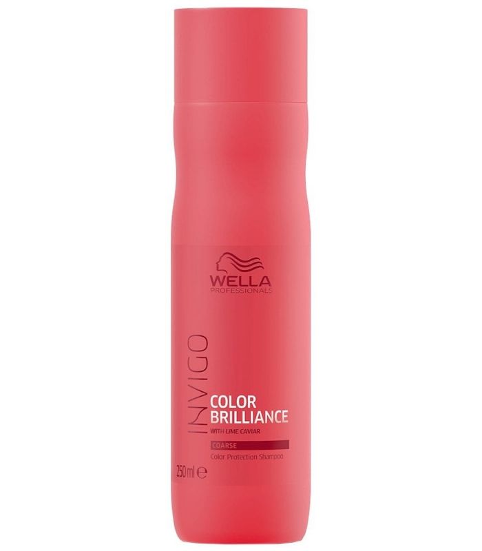 Шампунь для окрашенных жестких волос с икрой лайма Wella Professionals Invigo Brilliance Coarse Shampoo