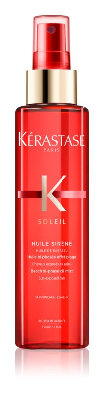 Увлажняющее пляжное масло-спрей для защиты волос от солнца Kerastase Soleil Huile Sirene