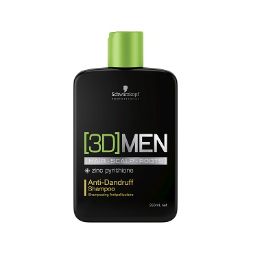 Шампунь против перхоти для мужчин Schwarzkopf Professional 3D MEN Anti-Dandruff Shampoo