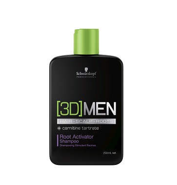 Шампунь-активатор роста волос для мужчин Schwarzkopf Professional 3D MEN Root Activator Shampoo